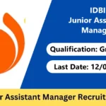 IDBI Bank Junior Assistant Manager Online Form 2025: Complete Guide for Aspiring Candidates